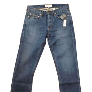 MARC by MARC JACOBS MJ 110 Low Rise Slim Straight Indigo Jeans 30 x 34